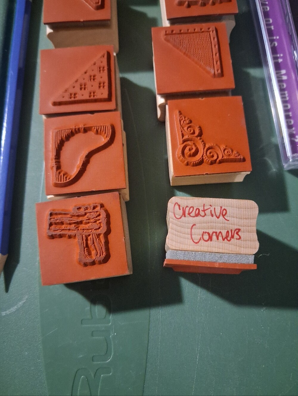 Creative Corners Rubber Stamps